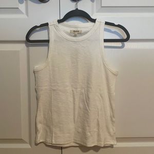NWT Madewell White Tank Top Racerback